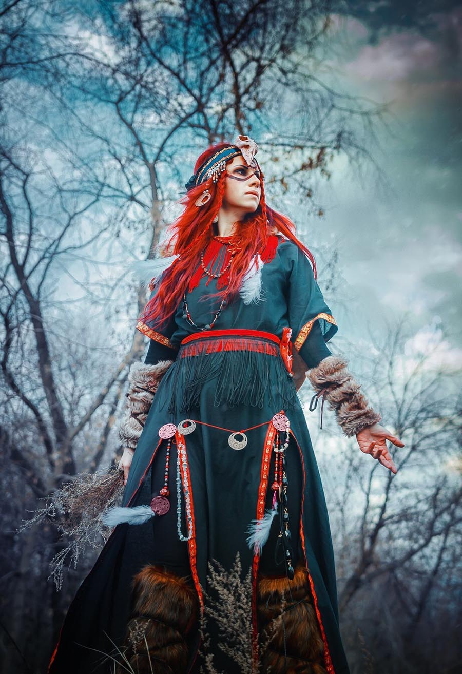 Girls in Slavic costumes underwear in Indore